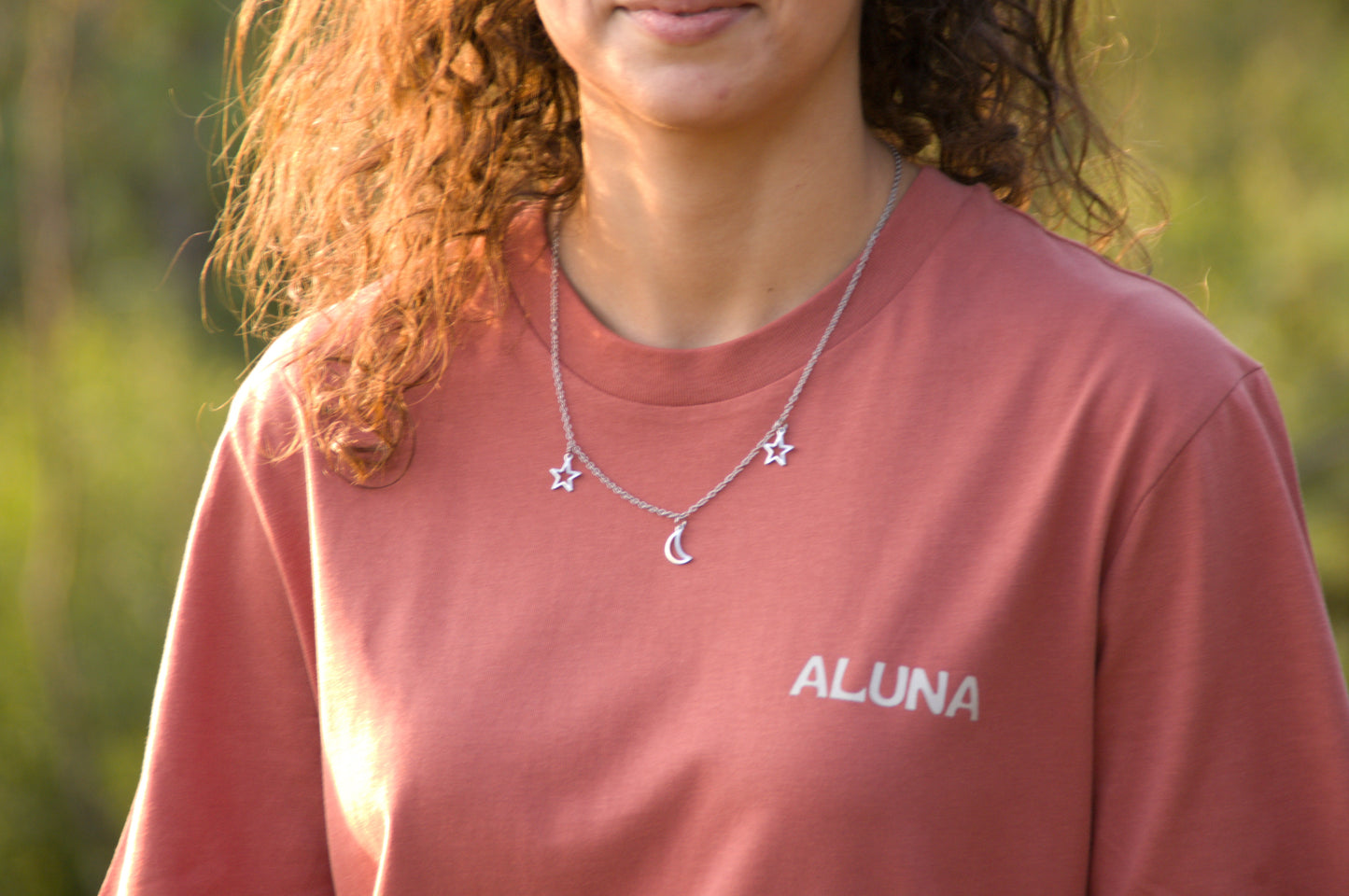 Collar Luna y Estrellas