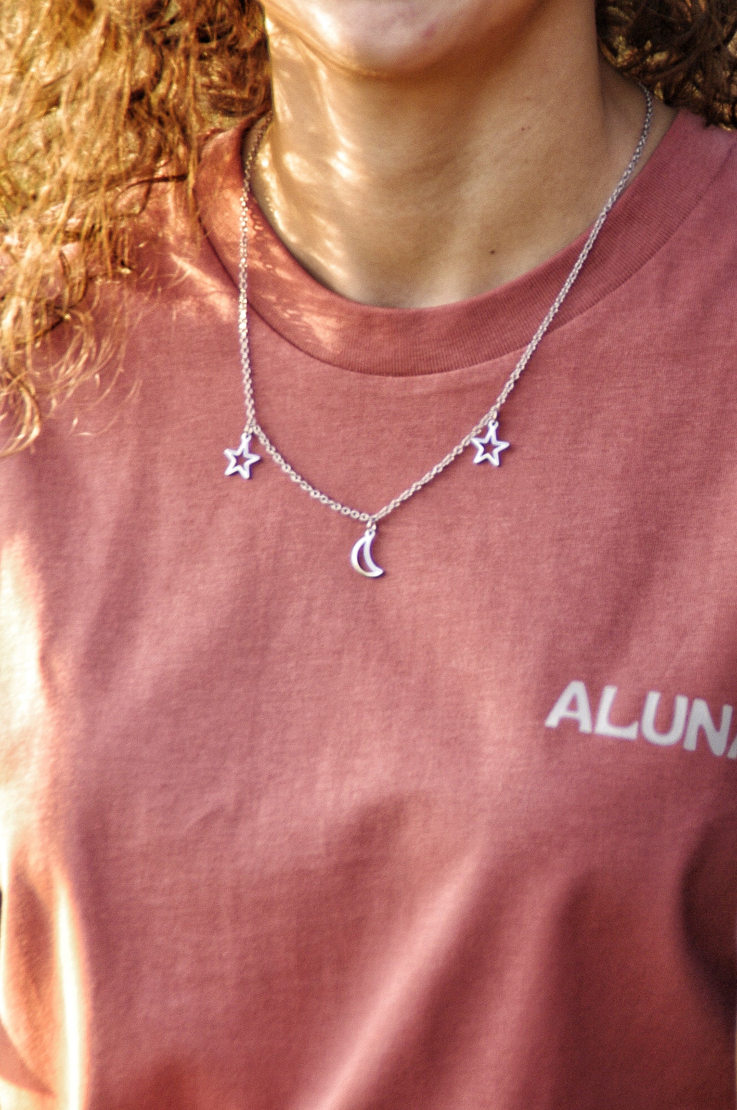 Collar Luna y Estrellas